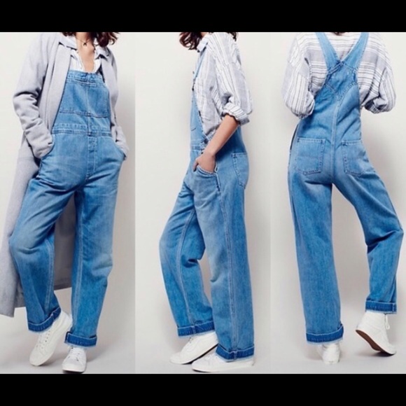 Free People Davis Slouchy Overalls - Picture 4 of 4